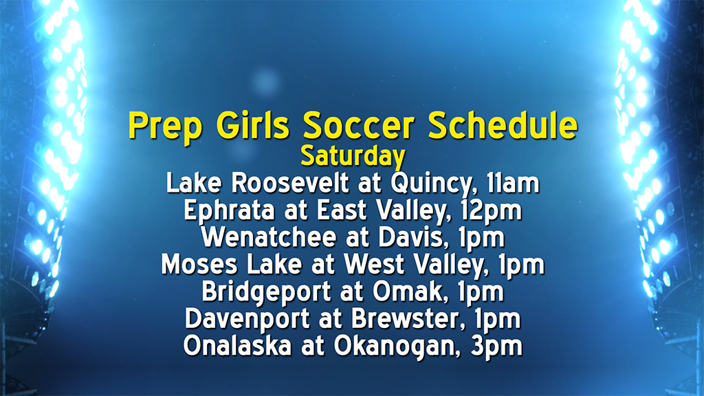 Prep Girls Soccer Schedule 09-23-22